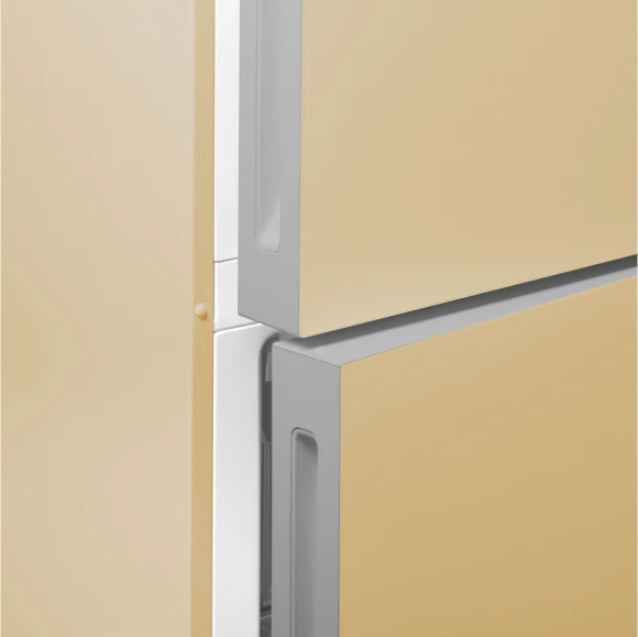 Холодильник Maunfeld MFF185NFBG 2-хкамерн. бежевый инвертер Холодильник Maunfeld MFF185NFBG 2-хкамерн. бежевый инвертер