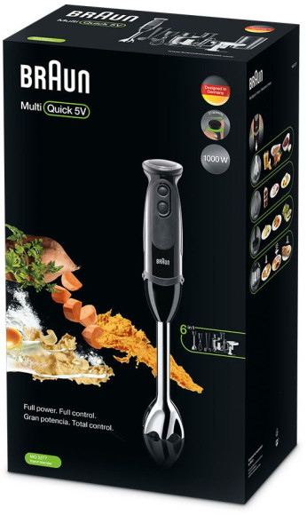 Блендер погружной Braun MQ5277BK 1000Вт черный Блендер погружной Braun MQ5277BK 1000Вт черный