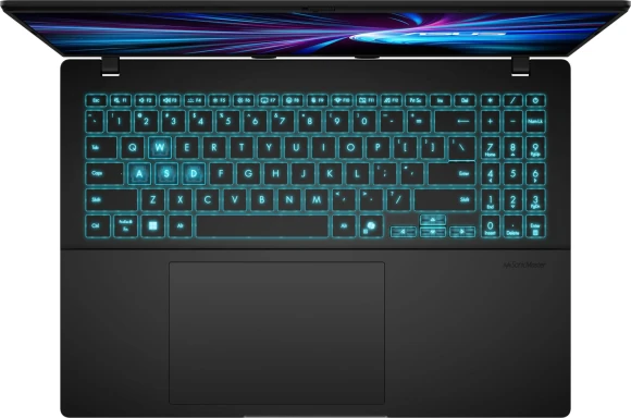 Ноутбук Asus V16 V3607VM-RP090 Core 5 210H 16Gb SSD512Gb NVIDIA GeForce RTX 5060 8Gb 16" IPS WUXGA (1920x1200) без ОС black WiFi BT Cam (90NB16K1-M006T0)