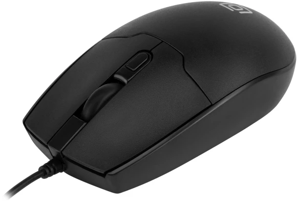 Мышь Оклик 147M V2 USB черный оптическая 2000dpi USB для ноутбука 4but (1580834)