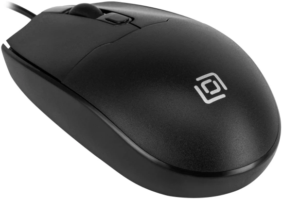 Мышь Оклик 147M V2 USB черный оптическая 2000dpi USB для ноутбука 4but (1580834)