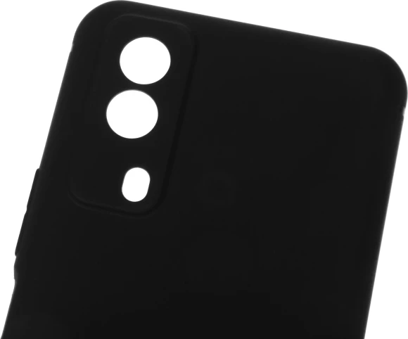 Чехол (клип-кейс) BoraSCO для Vivo Y53S Silicone Case черный (40725)