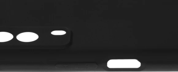 Чехол (клип-кейс) BoraSCO для Vivo Y53S Silicone Case черный (40725)