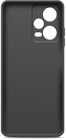 Чехол (клип-кейс) BoraSCO для Xiaomi Redmi Note 12 Pro (4G) Silicone Case черный (71955)