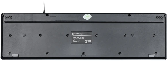 Клавиатура Оклик 550ML черный USB slim Multimedia LED (1061617) Клавиатура Оклик 550ML черный USB slim Multimedia LED (1061617)