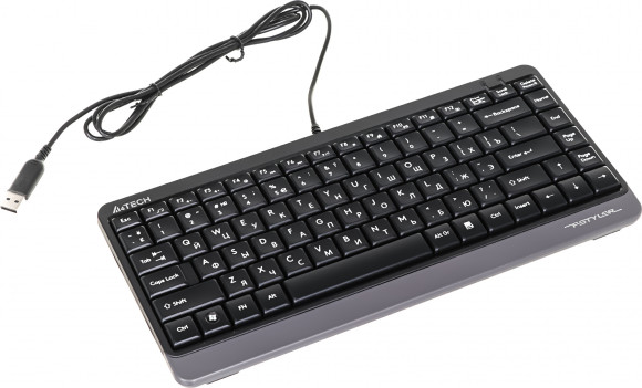 Клавиатура A4Tech Fstyler FK11 черный USB slim (FK11 USB (GREY)) кабель 1.5м Клавиатура A4Tech Fstyler FK11 черный USB slim (FK11 USB (GREY)) кабель 1.5м
