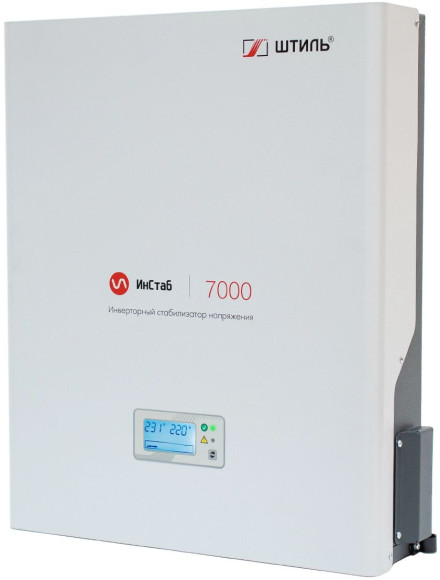 Стабилизатор напряжения Штиль ИнСтаб IS7000 7000Вт 5500ВА белый Стабилизатор напряжения Штиль ИнСтаб IS7000 7000Вт 5500ВА белый