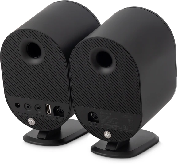 Колонки Оклик OK-303A 2.0 черный 20Вт BT