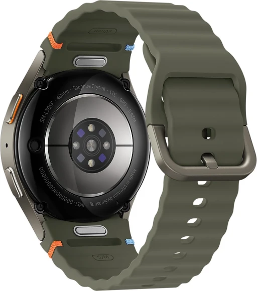 Смарт-часы Samsung Galaxy Watch 7 LTE 40мм 1.31" AMOLED корп.зеленый рем.зеленый (SM-L305FZGACAU)