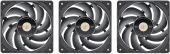 Вентилятор для корпуса Thermaltake Toughfan EX12 Pro Reverse 120х120x25 черный 4-pin 29.8дБ (упак.:3шт) (CL-F171-PL12BL-A) Ret Вентилятор для корпуса Thermaltake Toughfan EX12 Pro Reverse 120х120x25 черный 4-pin 29.8дБ (упак.:3шт) (CL-F171-PL12BL-A) Ret