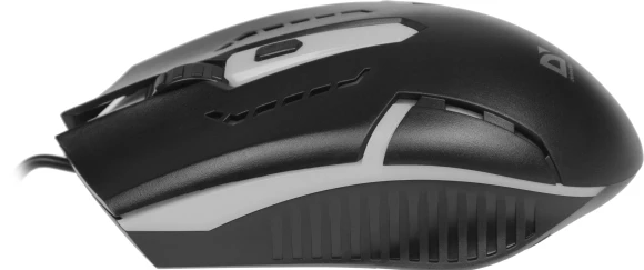 Мышь Defender Hit MB-601 черный оптическая 1200dpi USB 3but (52601)