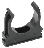 Держатель IEK CTA10D-CF32-K02-050 с защелкой 32мм полистирол черный