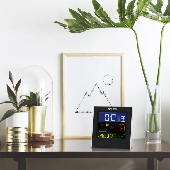 Погодная станция Vitek VT-6411 черный Погодная станция Vitek VT-6411 черный