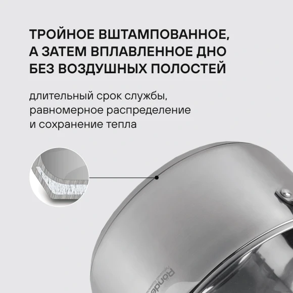 Набор посуды Rondell Erbe RDS-2011 7 предметов Набор посуды Rondell Erbe RDS-2011 7 предметов