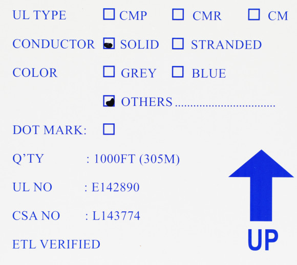 Кабель информационный Lanmaster TWT-5EUTP-OUT кат.5E UTP 4 пары 24AWG PE внешний 305м черный Кабель информационный Lanmaster TWT-5EUTP-OUT кат.5E UTP 4 пары 24AWG PE внешний 305м черный