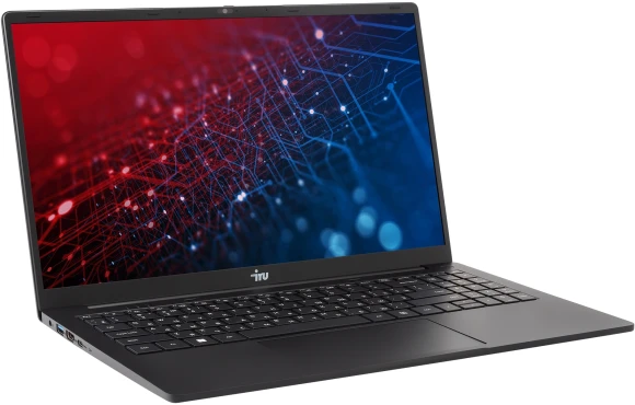Ноутбук IRU Strato 15ALID4 Core i5 1334U 8Gb SSD256Gb Intel UHD Graphics 15.6" IPS FHD (1920x1080) Windows 11 Pro black WiFi BT Cam 6000mAh (2168025)