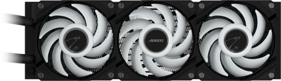 Система водяного охлаждения Gigabyte Aorus Waterforce II 360 ARGB Soc-AM5/AM4/1200/1700/1851 черный 4-pin 12.8-36.9dB Al Ret (GP-AORUS WATERFORCE II 360)