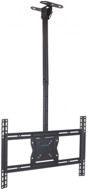 Кронштейн для телевизора Kromax COBRA-4 черный 15"-75" макс.65кг потолочный поворот и наклон Кронштейн для телевизора Kromax COBRA-4 черный 15"-75" макс.65кг потолочный поворот и наклон