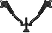 Кронштейн для мониторов ЖК Buro M8 черный 17"-27" макс.9кг крепление к столешнице поворот и наклон Кронштейн для мониторов ЖК Buro M8 черный 17"-27" макс.9кг крепление к столешнице поворот и наклон