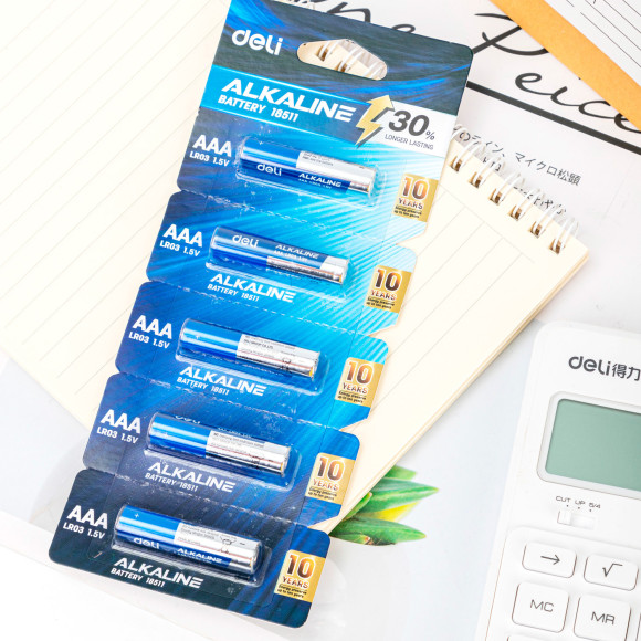 Батарея Deli E18511 AAA блистер Батарея Deli E18511 AAA блистер