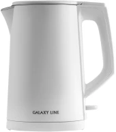 Чайник электрический Galaxy Line GL 0353 1.8л. 1800Вт белый корпус: нерж.сталь/пластик (7010103530)