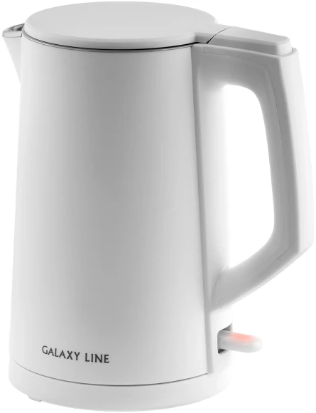 Чайник электрический Galaxy Line GL 0353 1.8л. 1800Вт белый корпус: нерж.сталь/пластик (7010103530)