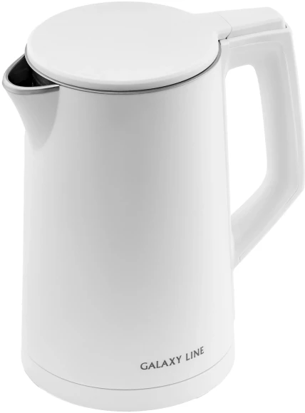 Чайник электрический Galaxy Line GL 0353 1.8л. 1800Вт белый корпус: нерж.сталь/пластик (7010103530)