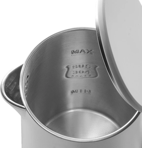 Чайник электрический Galaxy Line GL 0353 1.8л. 1800Вт белый корпус: нерж.сталь/пластик (7010103530)