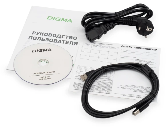 Принтер лазерный Digma DHP-2401W A4 WiFi серый Принтер лазерный Digma DHP-2401W A4 WiFi серый