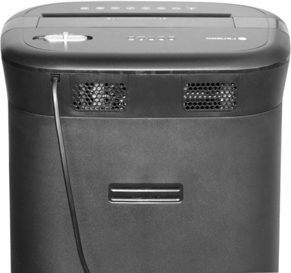 Шредер Heleos УМ28-4 черный/серебристый (секр.P-4) фрагменты 17лист. 28лтр. скрепки скобы пл.карты CD Шредер Heleos УМ28-4 черный/серебристый (секр.P-4) фрагменты 17лист. 28лтр. скрепки скобы пл.карты CD