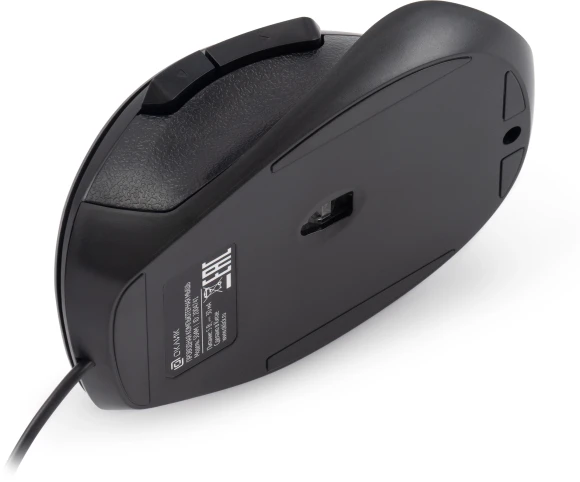 Мышь Оклик 504M черный/серый оптическая 3600dpi silent USB 6but (2004741)