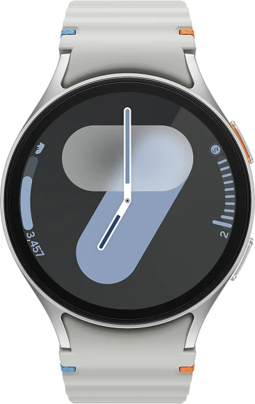 Смарт-часы Samsung Galaxy Watch 7 LTE 44мм 1.47" AMOLED корп.серебристый рем.серебристый (SM-L315FZSACAU)