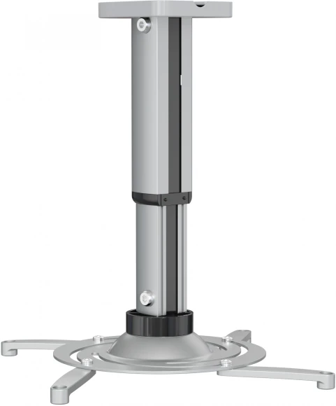 Кронштейн для проектора Cactus CS-VM-PR05M-AL серебристый макс.24кг потолочный поворот и наклон