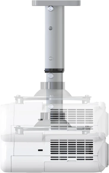 Кронштейн для проектора Cactus CS-VM-PR05M-AL серебристый макс.24кг потолочный поворот и наклон