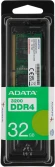 Память DDR4 32Gb 3200MHz A-Data AD4S320032G22-SGN RTL PC4-25600 CL22 SO-DIMM 260-pin 1.2В single rank Ret Память DDR4 32Gb 3200MHz A-Data AD4S320032G22-SGN RTL PC4-25600 CL22 SO-DIMM 260-pin 1.2В single rank Ret