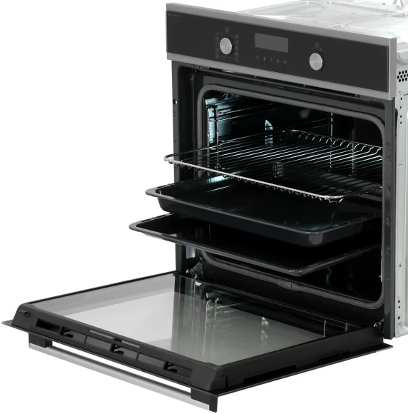 Духовой шкаф Электрический Electrolux EOD6P66X серебристый/черный