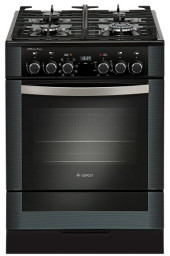 Плита Комбинированная Gefest ПГЭ 6502-03 0244 черный (без крышки) реш.чугун