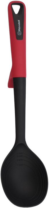 Лопатка для вторых блюд Rondell Craft RD-1871 черный/красный упак.:картонная подложка Лопатка для вторых блюд Rondell Craft RD-1871 черный/красный упак.:картонная подложка
