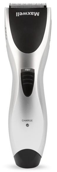 Машинка для стрижки Maxwell MW-2103 серебристый (насадок в компл:1шт)