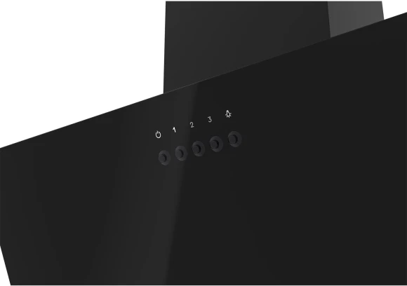 Вытяжка каминная Lex Moza 500 черный управление: кнопочное (1 мотор)