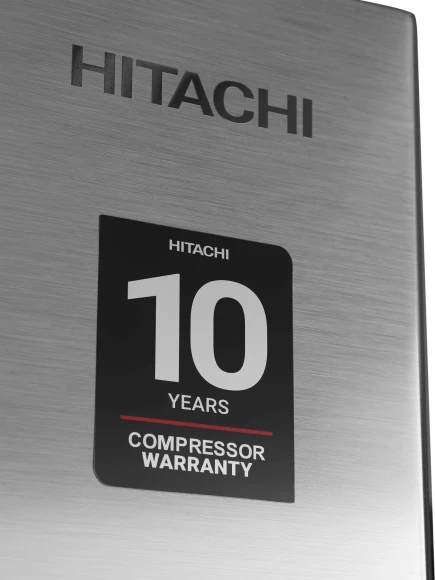 Холодильник Hitachi HRTN7489DF BSLCS 2-хкамерн. серебристый бриллиант глянц. инвертер Холодильник Hitachi HRTN7489DF BSLCS 2-хкамерн. серебристый бриллиант глянц. инвертер