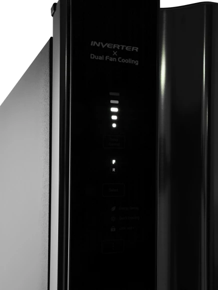 Холодильник Hitachi HRTN7489DF BSLCS 2-хкамерн. серебристый бриллиант глянц. инвертер Холодильник Hitachi HRTN7489DF BSLCS 2-хкамерн. серебристый бриллиант глянц. инвертер