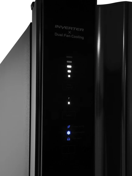 Холодильник Hitachi HRTN7489DF BSLCS 2-хкамерн. серебристый бриллиант глянц. инвертер Холодильник Hitachi HRTN7489DF BSLCS 2-хкамерн. серебристый бриллиант глянц. инвертер