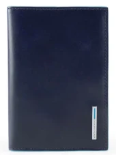 Обложка для документов Piquadro Blue Square PP5256B2/BLU2 синий натур.кожа Обложка для документов Piquadro Blue Square PP5256B2/BLU2 синий натур.кожа