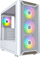 Корпус Montech XR Wood белый без БП ATX 9x120mm 4x140mm 2xUSB3.0 audio bott PSU