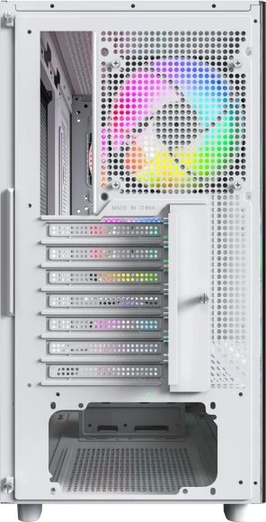 Корпус Montech XR Wood белый без БП ATX 9x120mm 4x140mm 2xUSB3.0 audio bott PSU