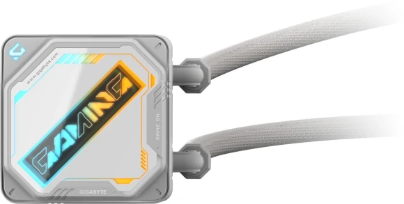 Система водяного охлаждения Gigabyte Gaming 360 ICE ARGB Soc-AM5/AM4/1200/1700/1851 белый 4-pin 13.8-35.8dB Al Ret (GP-GIGABYTE GME 360I)
