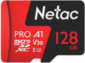 Флеш карта microSDXC 128GB Netac NT02P500PRO-128G-R P500 Extreme Pro + adapter Флеш карта microSDXC 128GB Netac NT02P500PRO-128G-R P500 Extreme Pro + adapter
