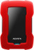 Жесткий диск A-Data USB3.0 2TB AHD330-2TU31-CRD HD330 DashDrive Durable 2.5" красный