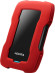Жесткий диск A-Data USB3.0 2TB AHD330-2TU31-CRD HD330 DashDrive Durable 2.5" красный